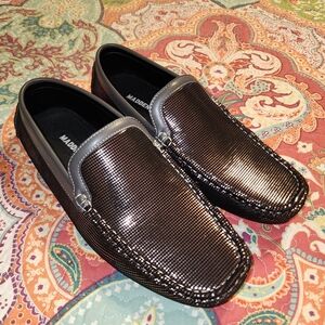 Steve Madden Subu Pew Glitter Slip-On Loafer Shoes | Size 9